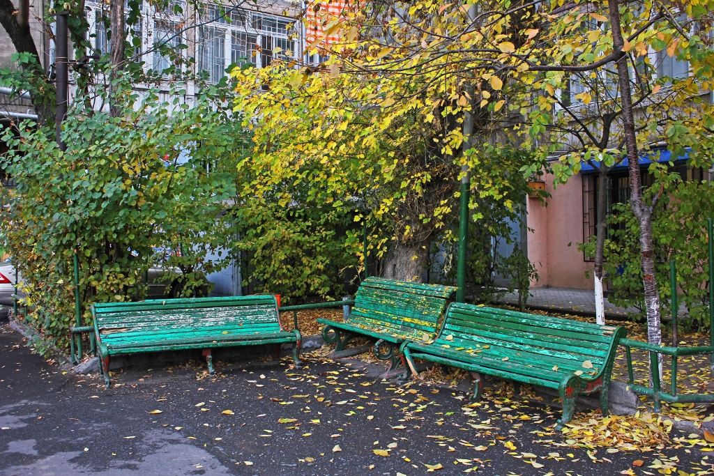 Benches of Yerevan Tatevik Vardanyan [Photo] The Armenite